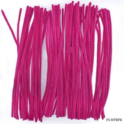 Gift To Love | Jags Pipe Cleaner 100pcs Rani Pink 005 | Code : FS-MTRPK