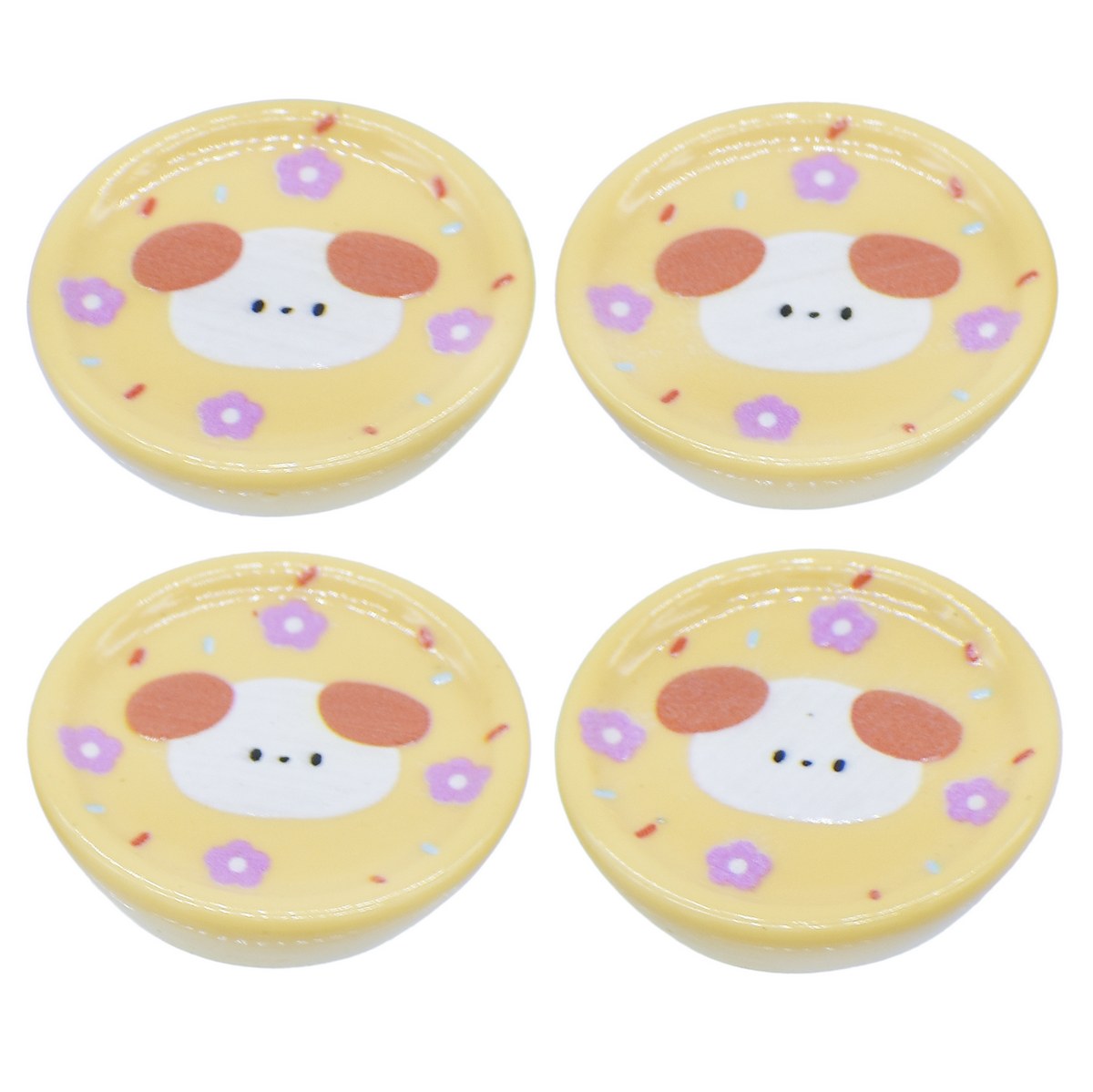 Gift To Love | Miniature Printed Plate | Pcs : 4 Pcs | Code : FS0810-7