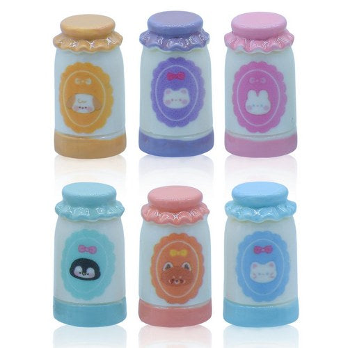Gift To Love | Miniature Model Milk Bottle 6 Pcs Set | Code : FS0984-A