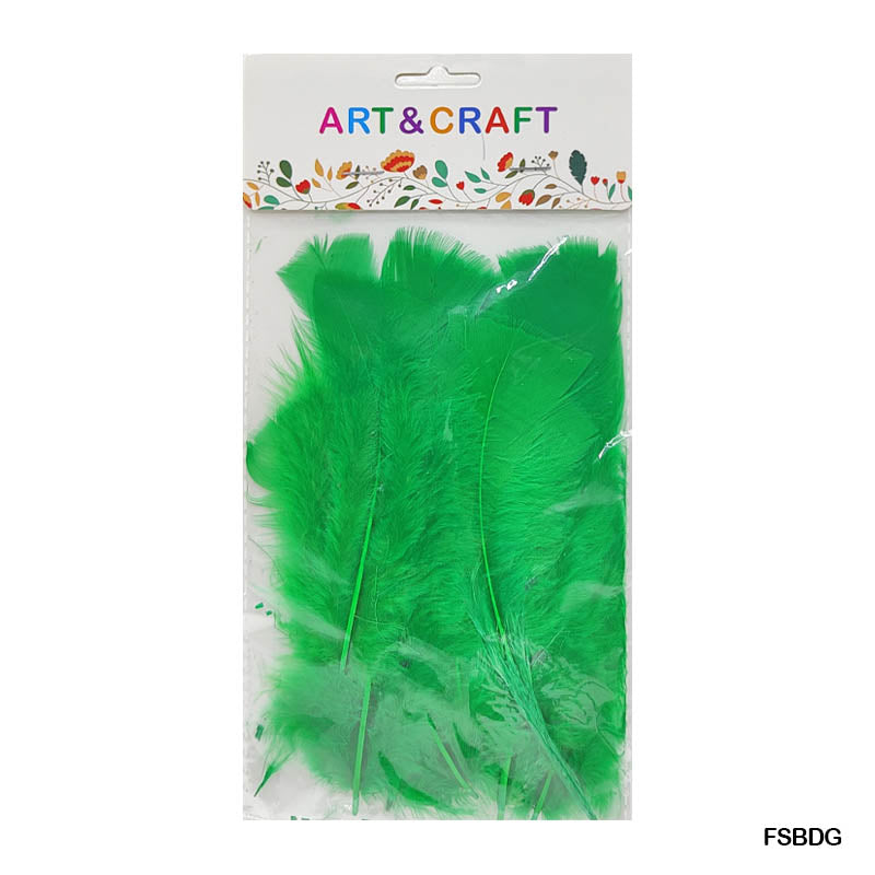 Feather Soft Big Green 10 Pcs set