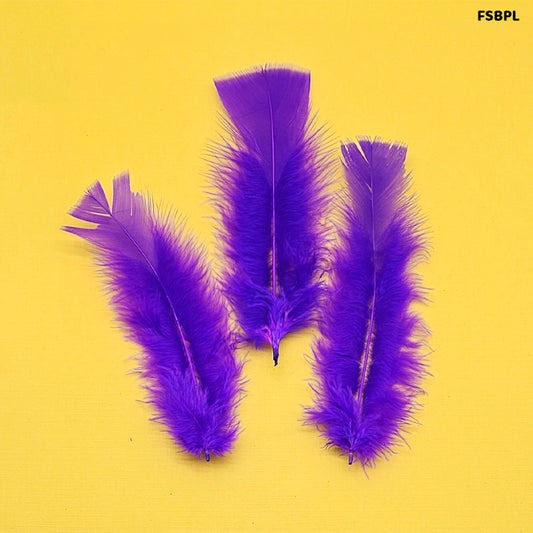 Gift To Love | Feather Soft Big | Color : Purple | Pcs : 10 Pcs | Code : FSBPL