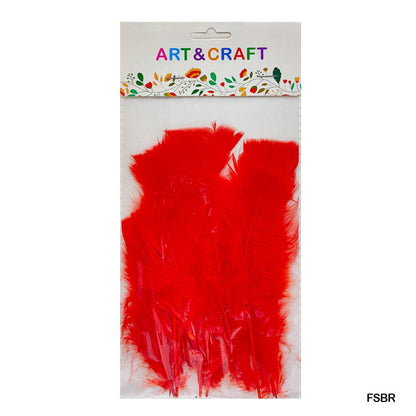 Gift To Love | Feather Soft Big | Color : Red | Pcs : 10 Pcs | Code : FSBR