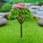 Gift To Love | Artificial Miniature Green & Pink Tree 1pc | Code : FU-120GPK