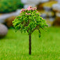 Gift To Love | Artificial Miniature Green & Pink Tree 1pc | Code : FU-80GLPK