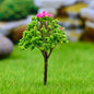 Gift To Love | Artificial Miniature Green & Pink Tree 1pc | Code : FU-80GPK