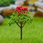 Gift To Love | Artificial Miniature Green & Red Tree 1 Pc | Code : FU-80GRD