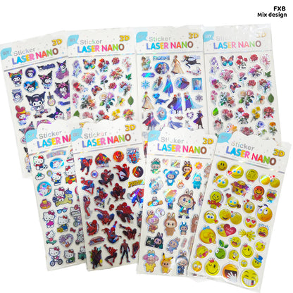 Gift To Love | Laser Nano Sticker 3D | Code : FXB