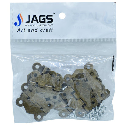 Gift To Love | Metal Fitting Hinges Fancy | Size : 26X31 Mm | Pcs : 10 Pcs | Code : G069