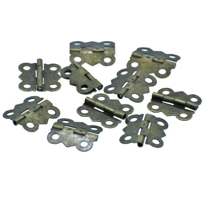 Gift To Love | Metal Fitting Hinges Fancy | Size : 16X18 Mm | Pcs : 10 Pcs | Code : G071