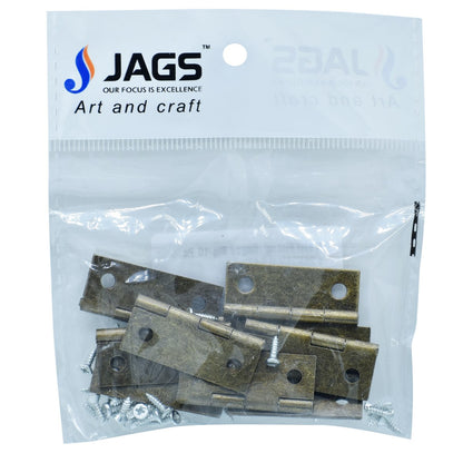 Gift To Love | Metal Fitting Hinges | Size : 26X35 Mm | Pcs : 10 Pcs | Code : G072