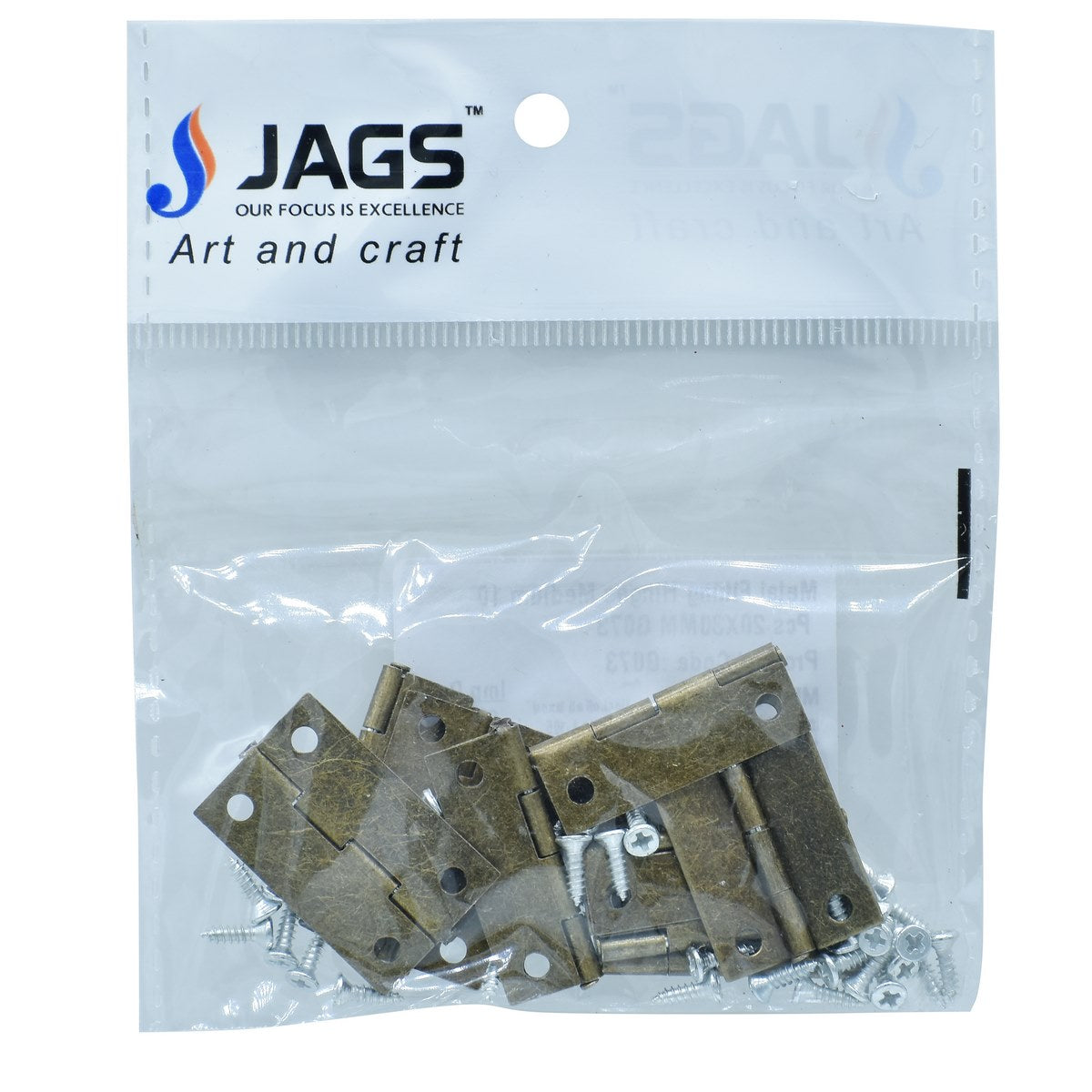 Gift To Love | Metal Fitting Hinges | Size : 20X30 Mm | Pcs : 10 Pcs | Code : G073