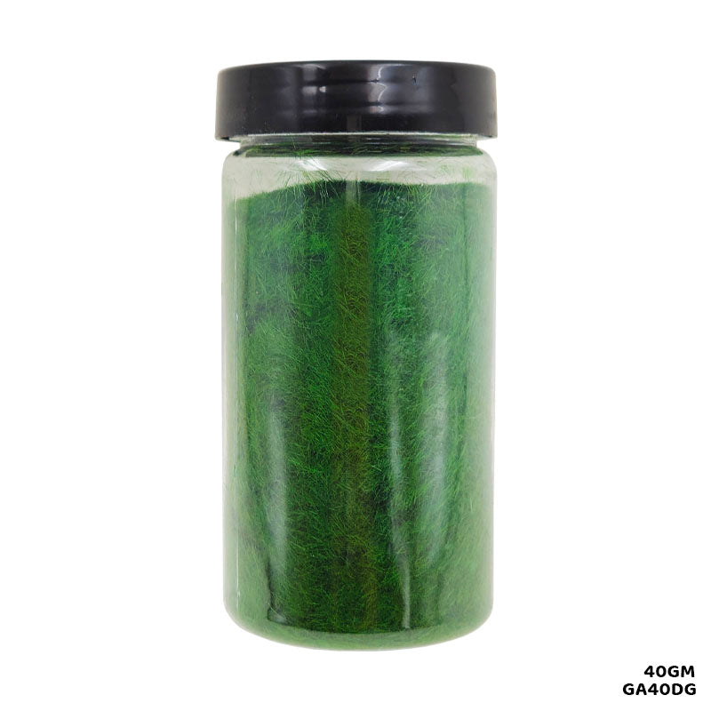 Gift To Love | Grass Artificial Bottle | Color : Dark Green | Size : 40 Gm | Code : GA40DG