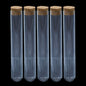 Gift To Love | Glass Messages Bottle 5 Pcs Set 32ML 20*120 120MM | Code : GB20X120