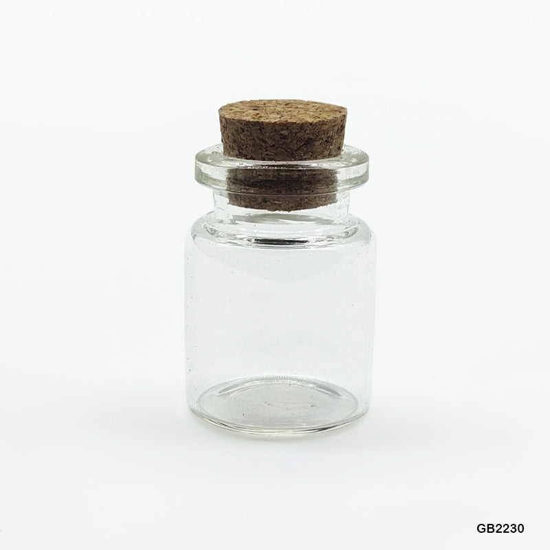 Gift To Love | Message Glass Bottle | Size : 22 Mm X 30 Mm | Pcs : 12 Pcs | Code : GB2230