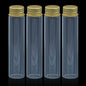 Gift To Love | Mini Glass Bottles With Gold Cap 25ML 22X100MM 4Pc | Code : GB22X25ML