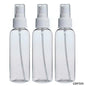 Gift To Love | Spray Bottle Plastic | Size : 4 Inch X 100 Ml | Pcs : 3 Pcs | Code : GBP500