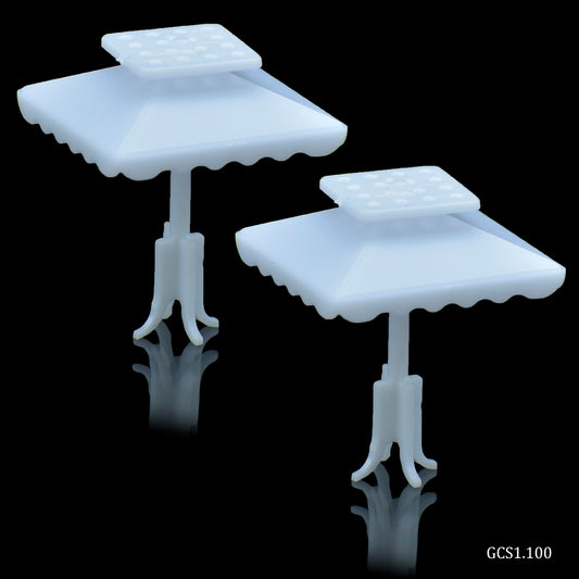 Gift To Love | Miniature Model Umbrella Square | Size : 25 X 25 Cm | Pcs : Set Of 2 Pcs | Code : GCS1.100
