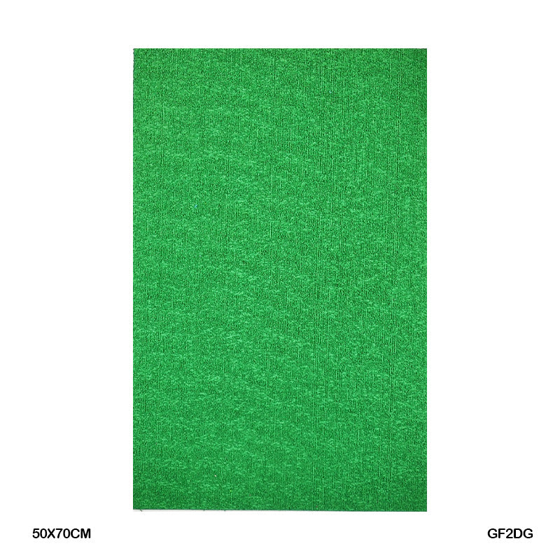 Gift To Love | Grass Foam Sheet | Color : Dark Green | Size : 50 X 70 Cm | Pcs : 10 Sheet | Code : GF2DG