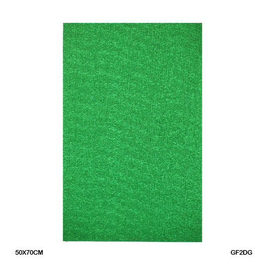 Gift To Love | Grass Foam Sheet | Color : Dark Green | Size : 50 X 70 Cm | Pcs : 10 Sheet | Code : GF2DG