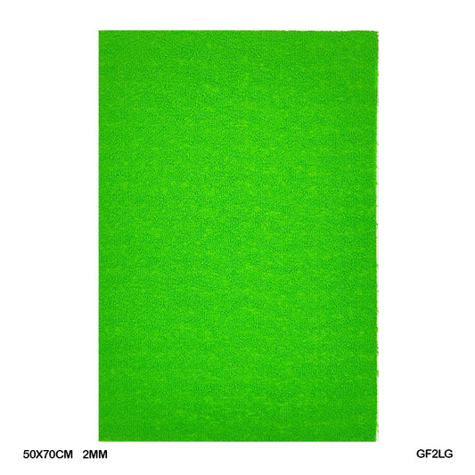 Gift To Love | Grass Foam Sheet | Color : Light Green | Size : 50 X 70 Cm | Pcs : 10 Sheet | Code : GF2LG