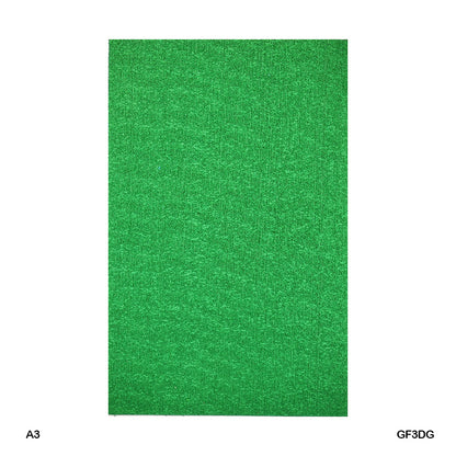 Gift To Love | Grass Foam Sheet A3 | Color : Dark Green | Size : 2 Mm | Pcs : 10 Sheet | Code : GF3DG