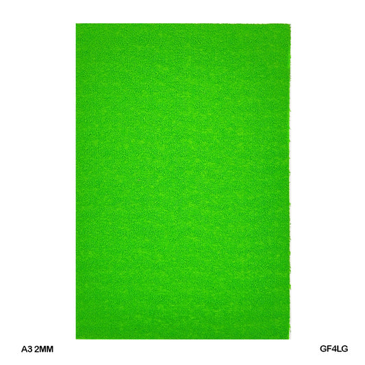 Gift To Love | Grass Foam Sheet | Color : Light Green | Size : A3 | Pcs : 10 Sheet | Code : GF3LG
