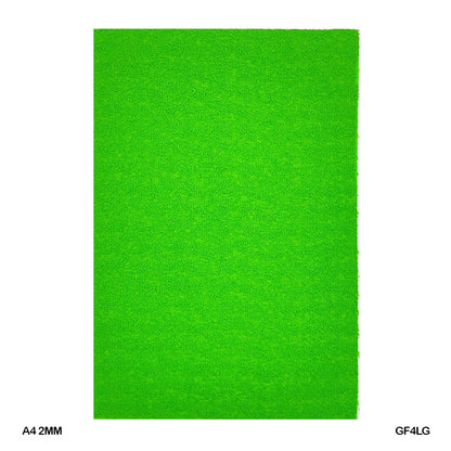 Gift To Love | Grass Foam Sheet | Color : Light Green | Size : A4 | Pcs : 10 Sheet | Code : GF4LG
