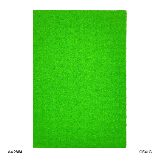 Gift To Love | Grass Foam Sheet | Color : Light Green | Size : A4 | Pcs : 10 Sheet | Code : GF4LG