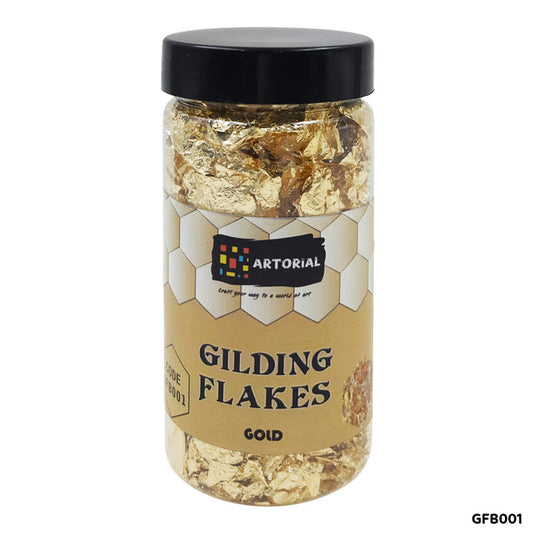 Gift To Love | Gilding Flakes Bottle | Color : Gold | Code : GFB001