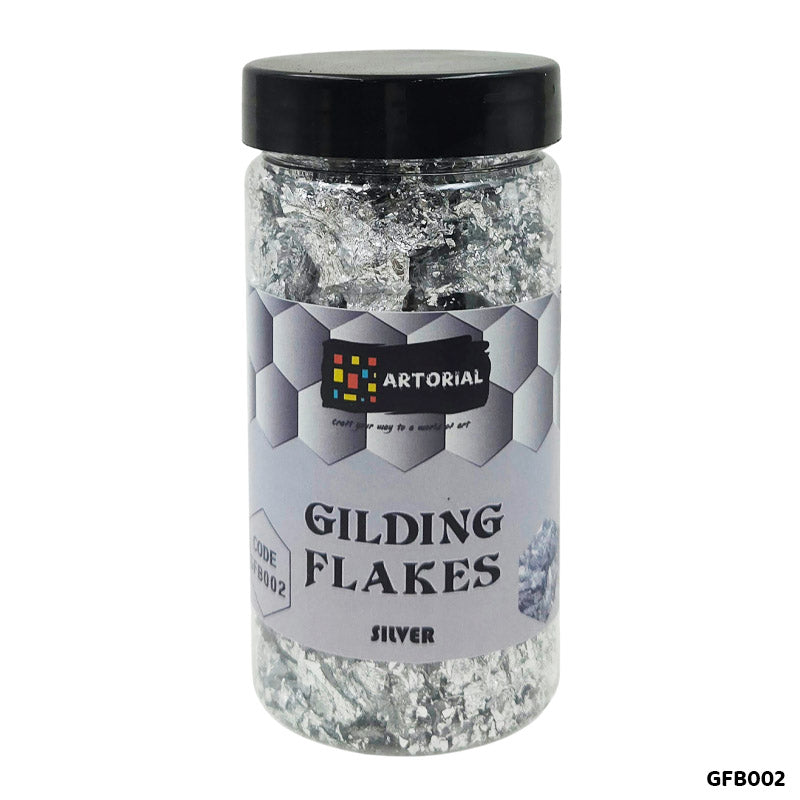 Gift To Love | Gilding Flakes Bottle | Color : Silver | Code : GFB002