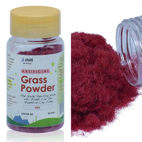 Gift To Love | Garden Grass Powder Red 20Gsm | Code : GGPGK-RD