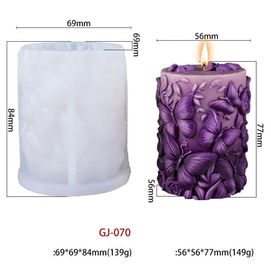 Gift To Love | Silicon Candle Mould | Code : GJ070
