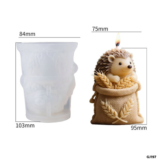 Gift To Love | Silicon Candle Mould | Code : GJ197