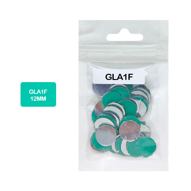 Gift To Love | Mirror Glass For Lippon Art | Size : 12 Mm | Code : GLA1F