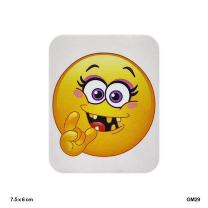 Gift To Love | Glitter Printed Fridge Magnet | Size : 6 X 7.5 Cm | Code : GM29