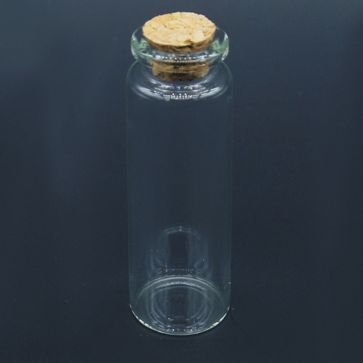 Gift To Love | Mini Glass Bottles With Cork | Size : 22 X 70 Mm | Pcs : 6 Pcs Set | Code : GMB700