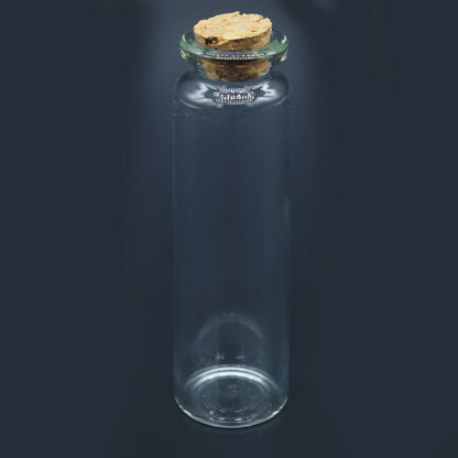 Gift To Love | Mini Glass Bottles With Cork | Size : 22 X 80 Mm | Pcs : 5 Pcs Set | Code : GMB800