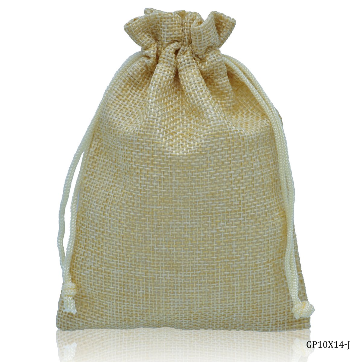 Gift To Love | Gift Pouch Cloth Jute | Size : 10 X 14 Cm | Pcs : 2 No | Code : GP10X14-J