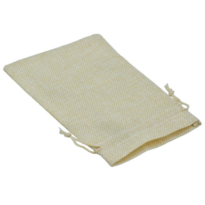 Gift To Love | Gift Pouch Cloth Jute | Size : 13 X 18 Cm | Pcs : 3 No | Code : GP13X18-J