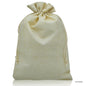 Gift To Love | Gift Pouch Cloth Jute | Size : 17 X 23 Cm | Pcs : 5 No | Code : GP17X23JT