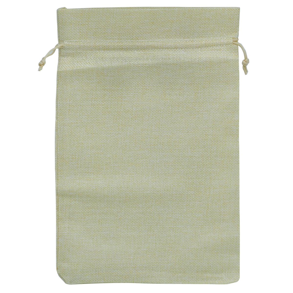 Gift To Love | Gift Pouch Cloth Jute | Size : 17 X 23 Cm | Pcs : 5 No | Code : GP17X23JT
