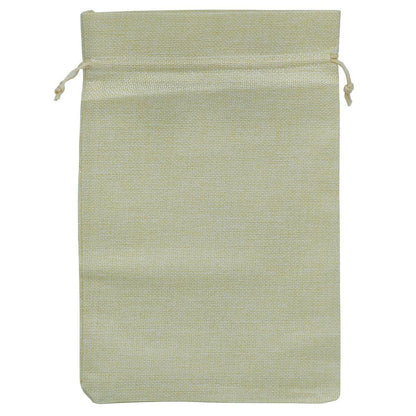 Gift To Love | Gift Pouch Cloth Jute | Size : 17 X 23 Cm | Pcs : 5 No | Code : GP17X23JT