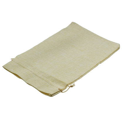Gift To Love | Gift Pouch Cloth Jute | Size : 17 X 23 Cm | Pcs : 5 No | Code : GP17X23JT