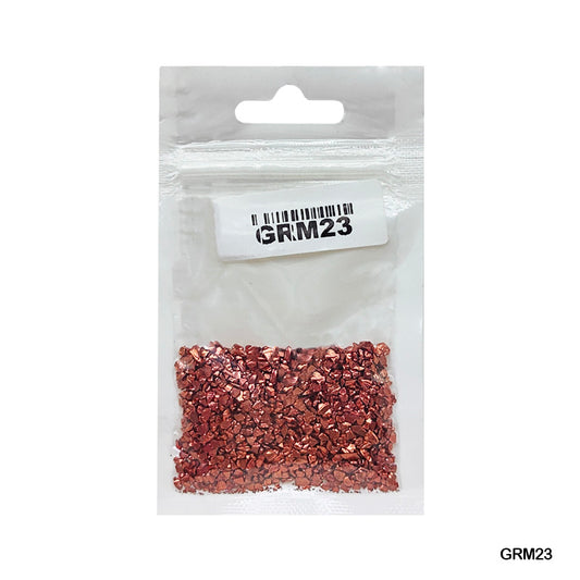 Gift To Love | Glass Metallic Resin Stones | Pcs : 10 Gm | Code : GRM23