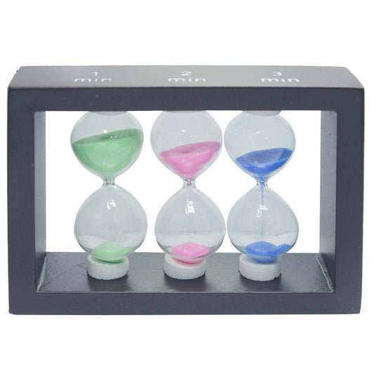 Gift To Love | Sand Timer Wooden 3 In 1 | Code : GS-123