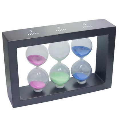 Gift To Love | Sand Timer Wooden 3 In 1 | Code : GS-135