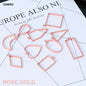 Gift To Love | Bezels Mix Shape Set | Color : Rose Gold | Pcs : 10 Pcs | Code : GSMRG