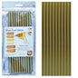 Gift To Love | Glue Stick Thin | Color : Golden | Size : 7 Mm X 20 Cm | Pcs : 10 Pcs | Code : GST10P-GD