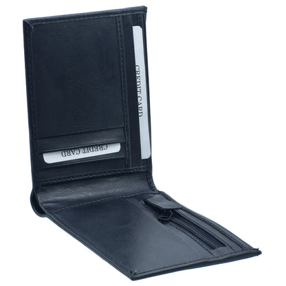 Gift To Love | Leatherette Gents Zip Wallet | Color : Black | Code : GW38BK