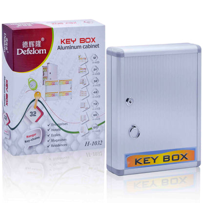Gift To Love | Key Box Aluminum Cabinet | Pcs : 32 Keychain | Code : H-1032
